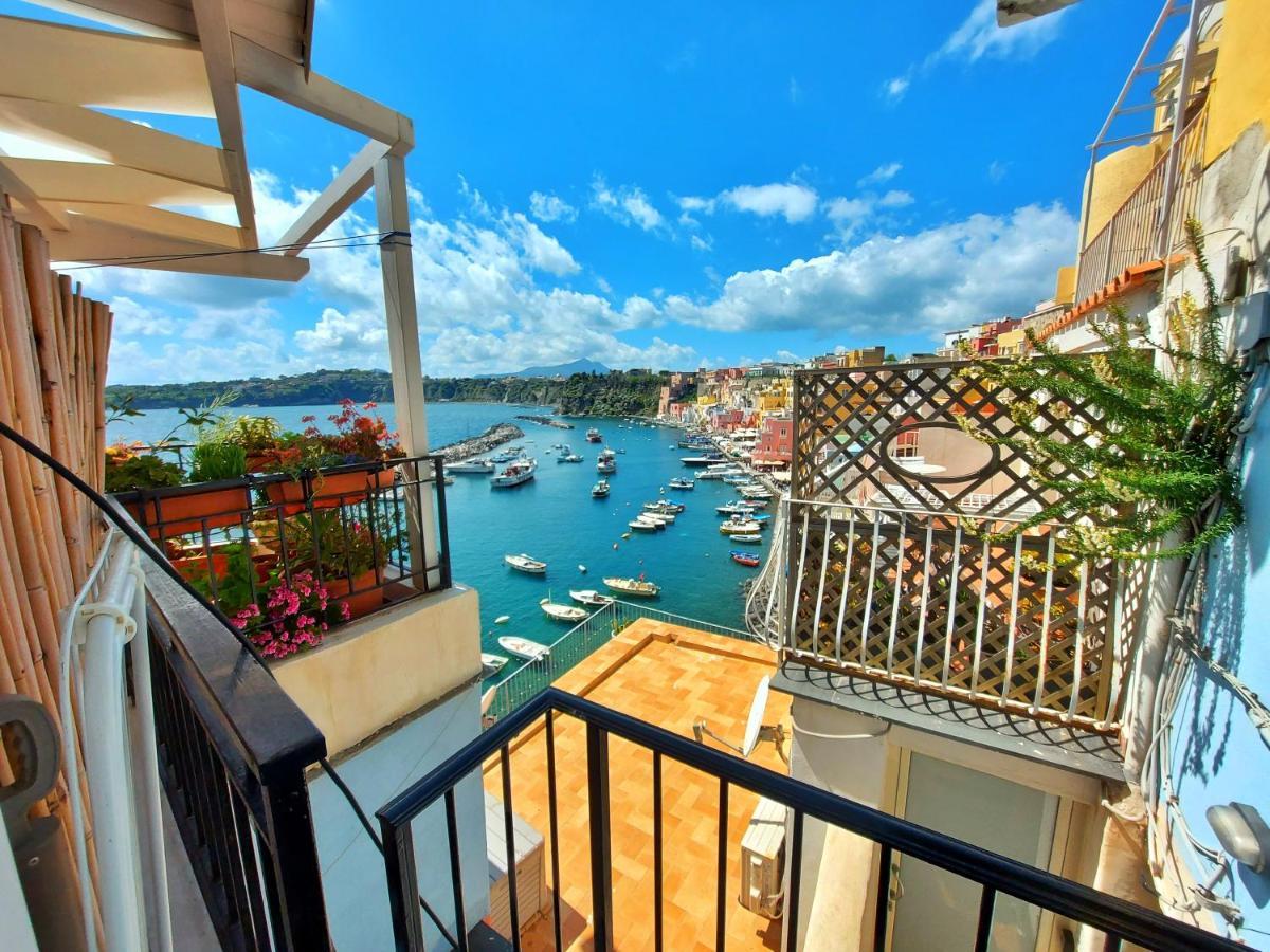 Monolocale Azzurro Procida Apartamento Exterior foto